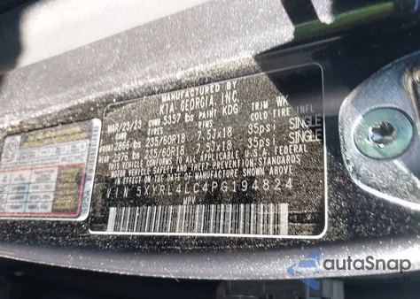 2023 Kia Sorento S from USA, damaged, VIN 5XYRL4LC4PG194824